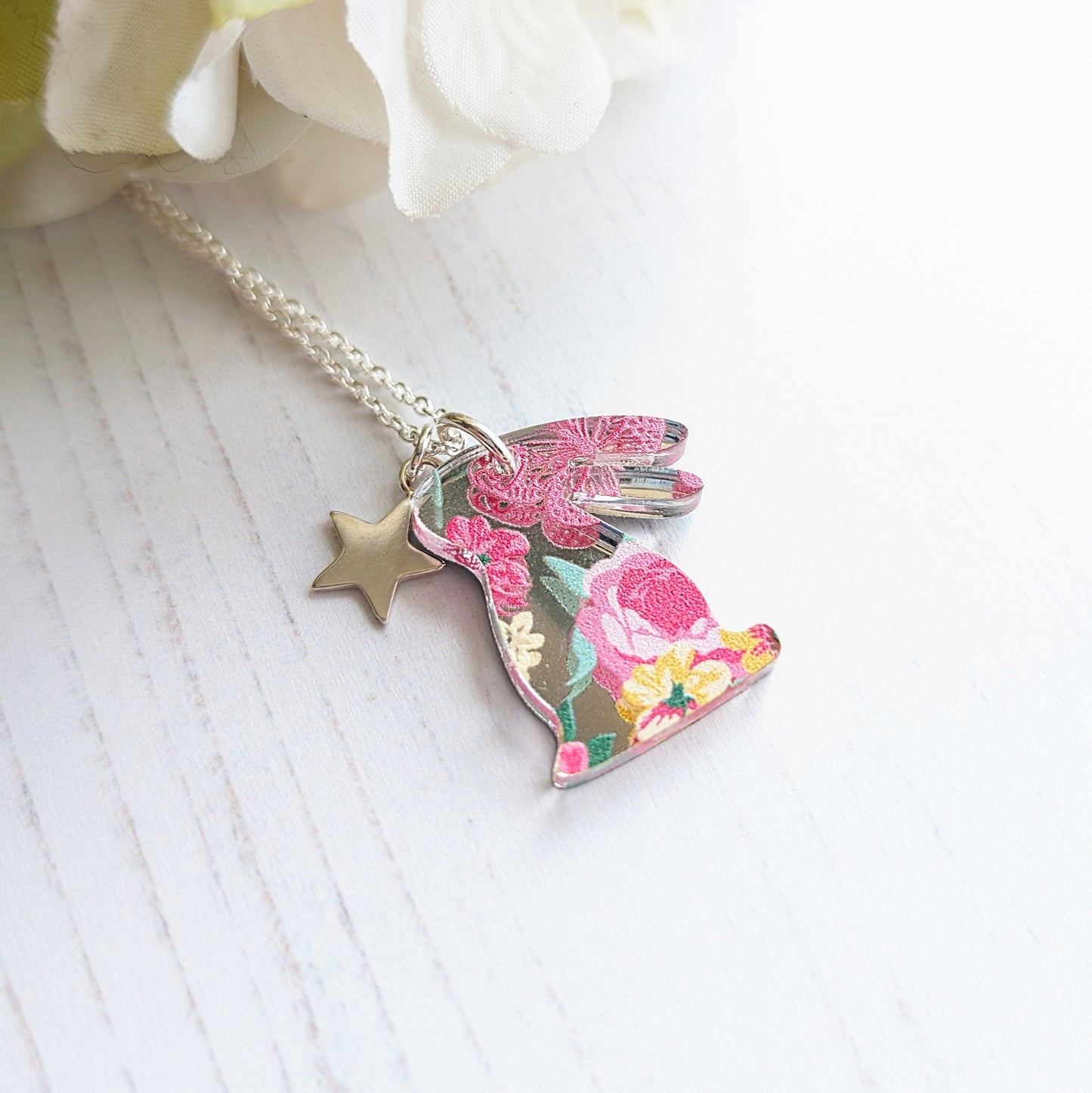 Lop Bunny and Star Pendant
