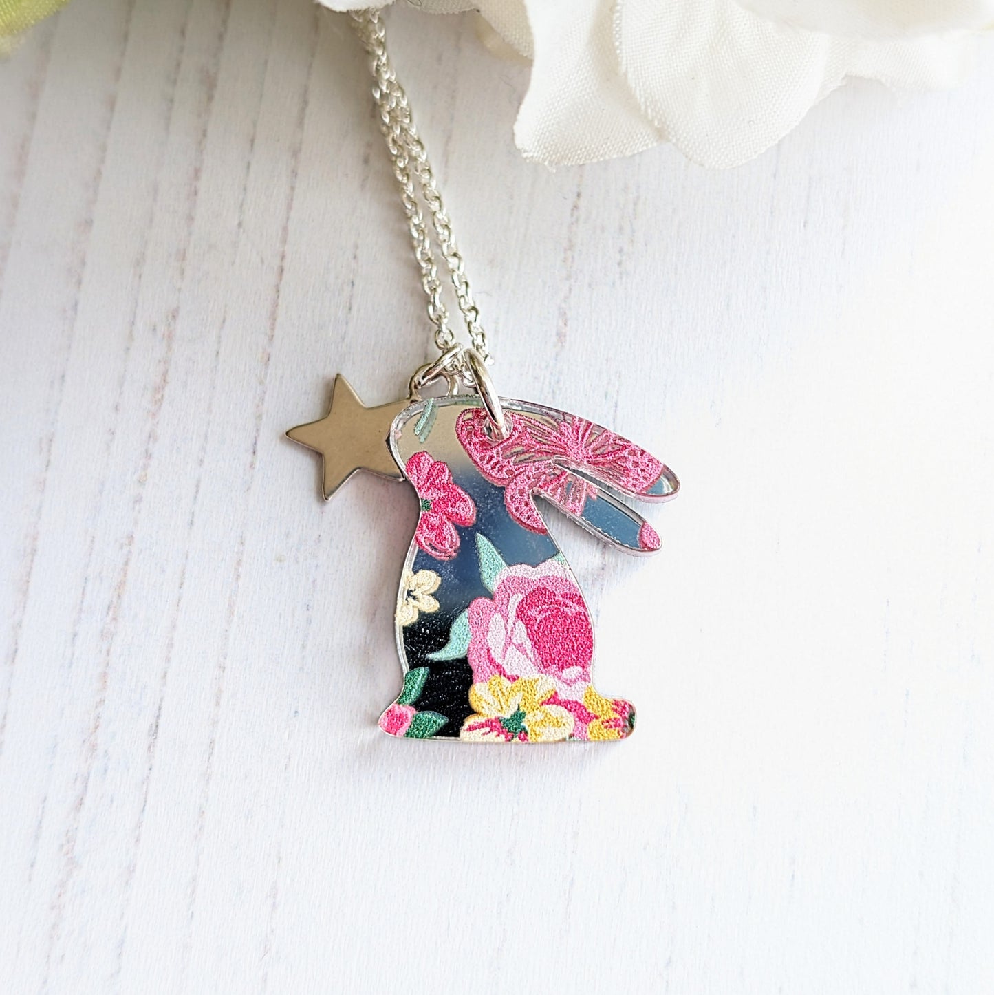 Lop Bunny and Star Pendant