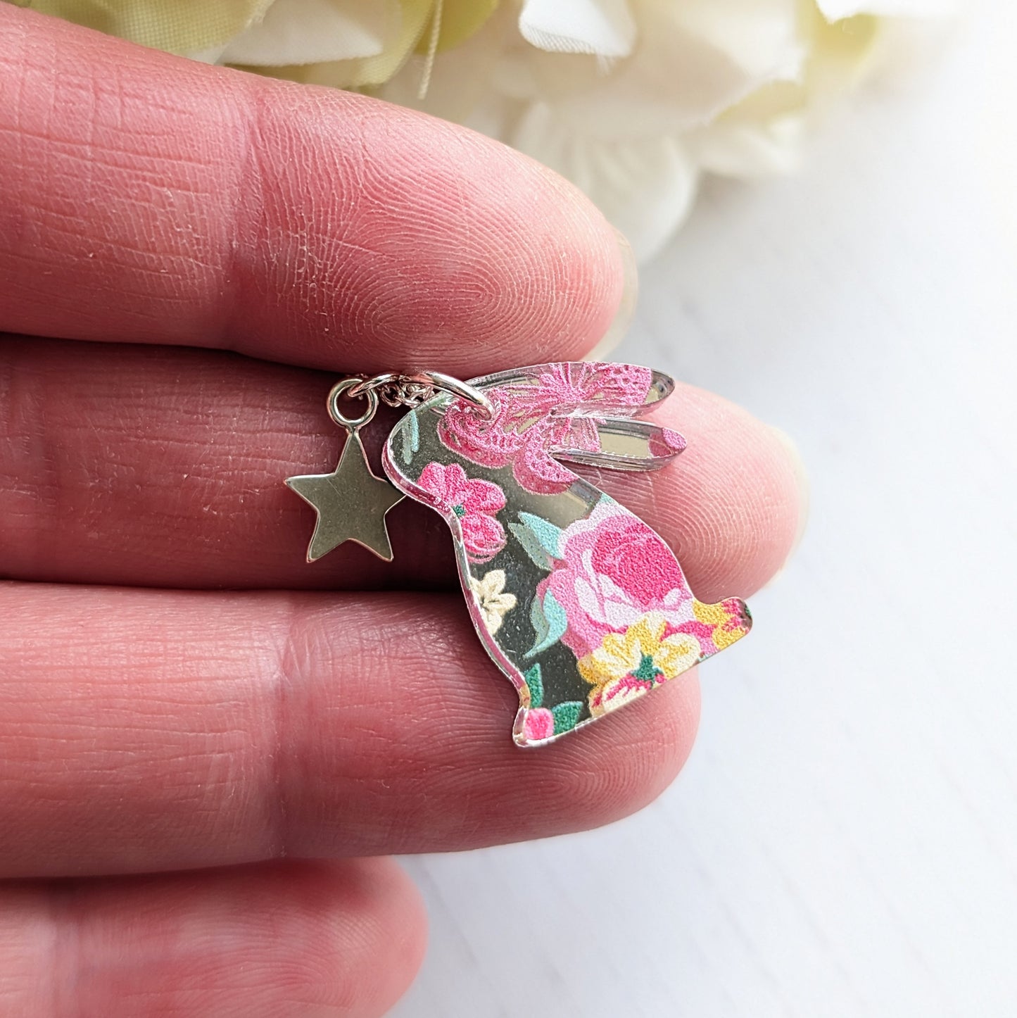 Lop Bunny and Star Pendant