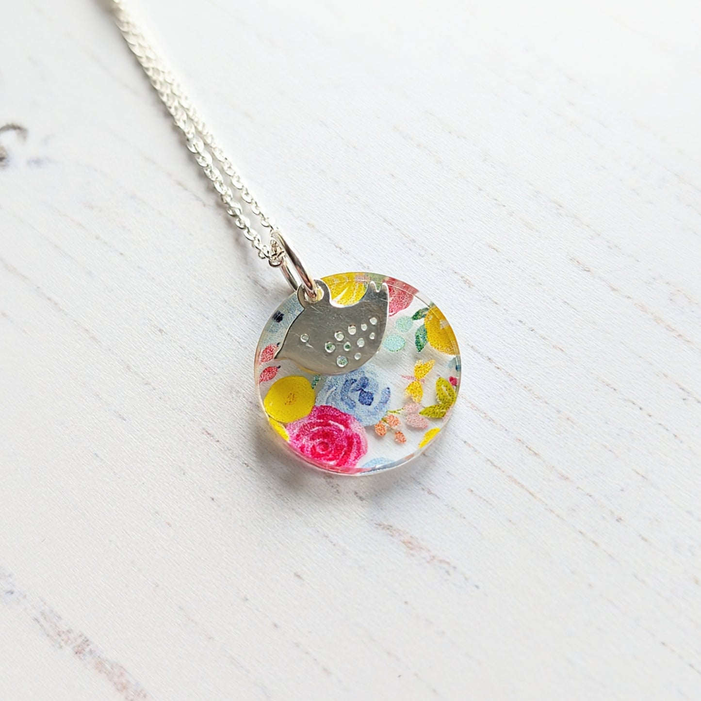Circle Bird Pendant