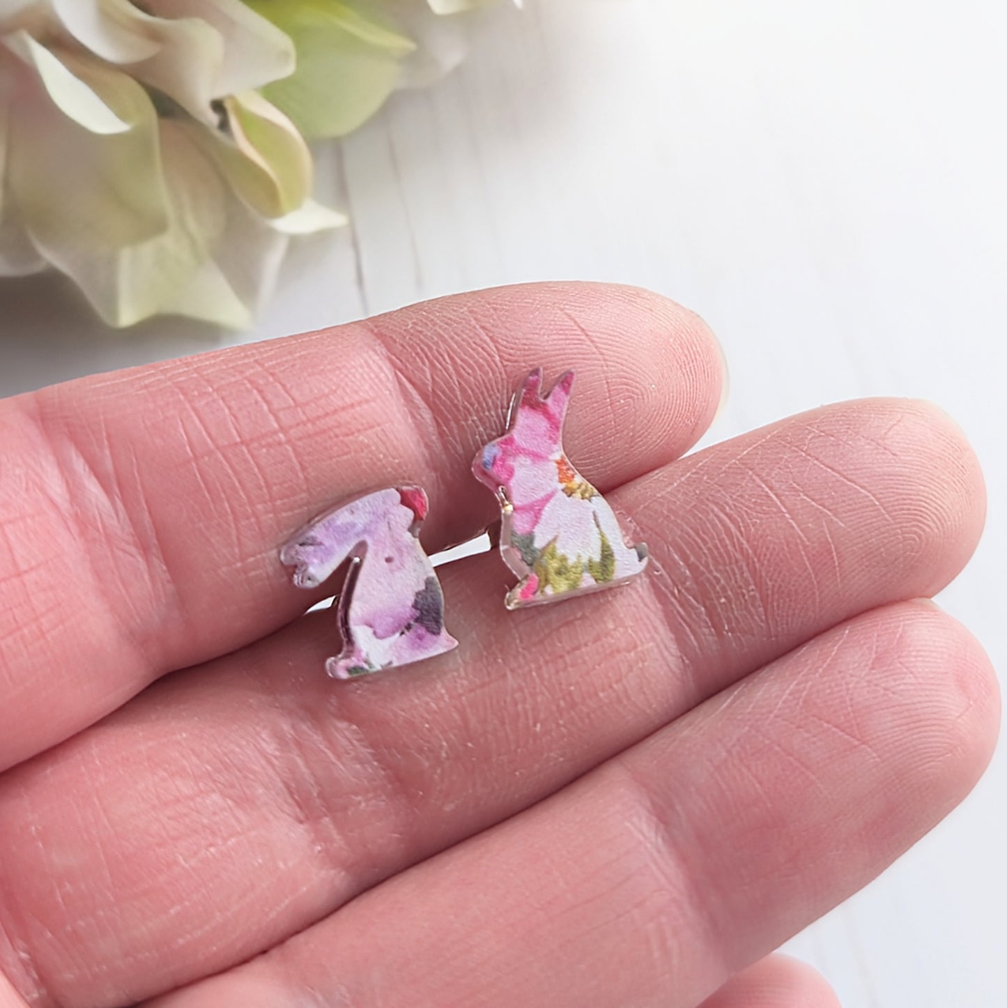 Bunny Rabbit Studs