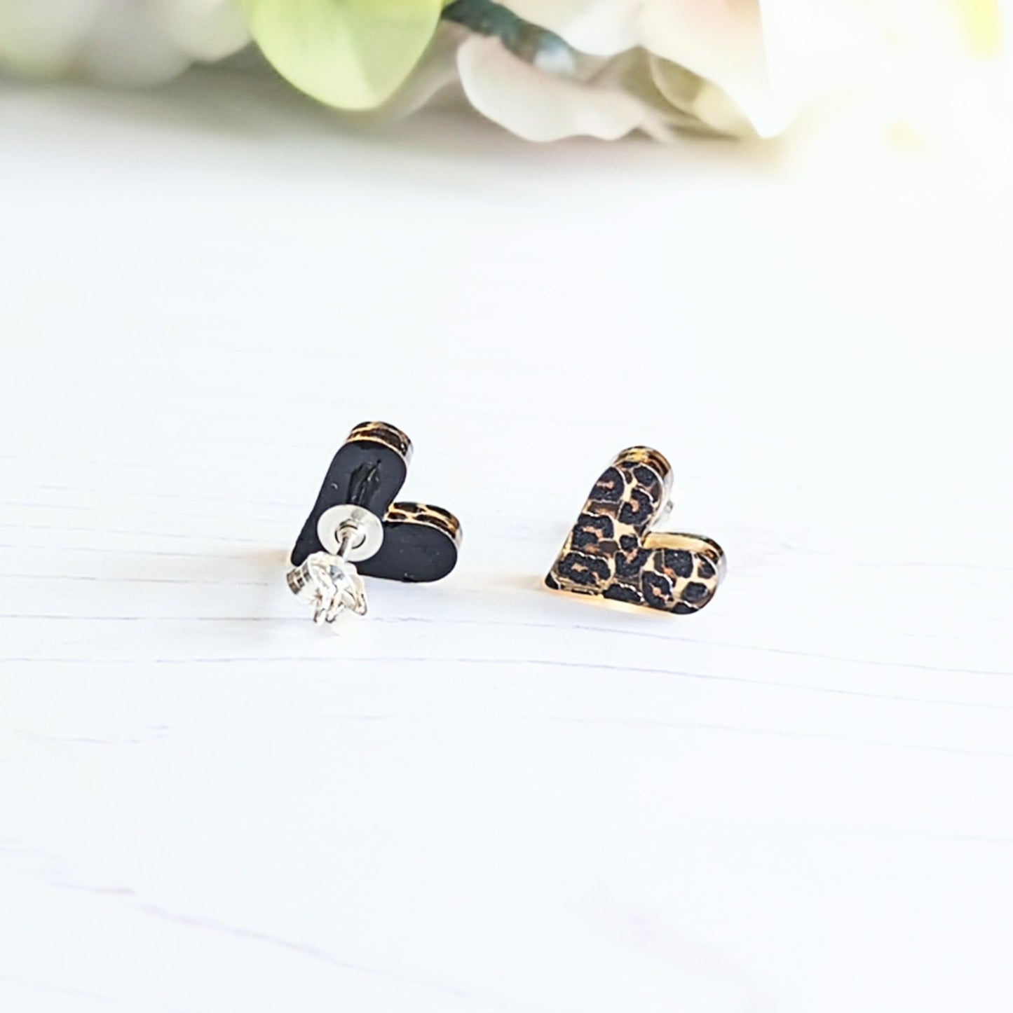 Mini Heart Studs