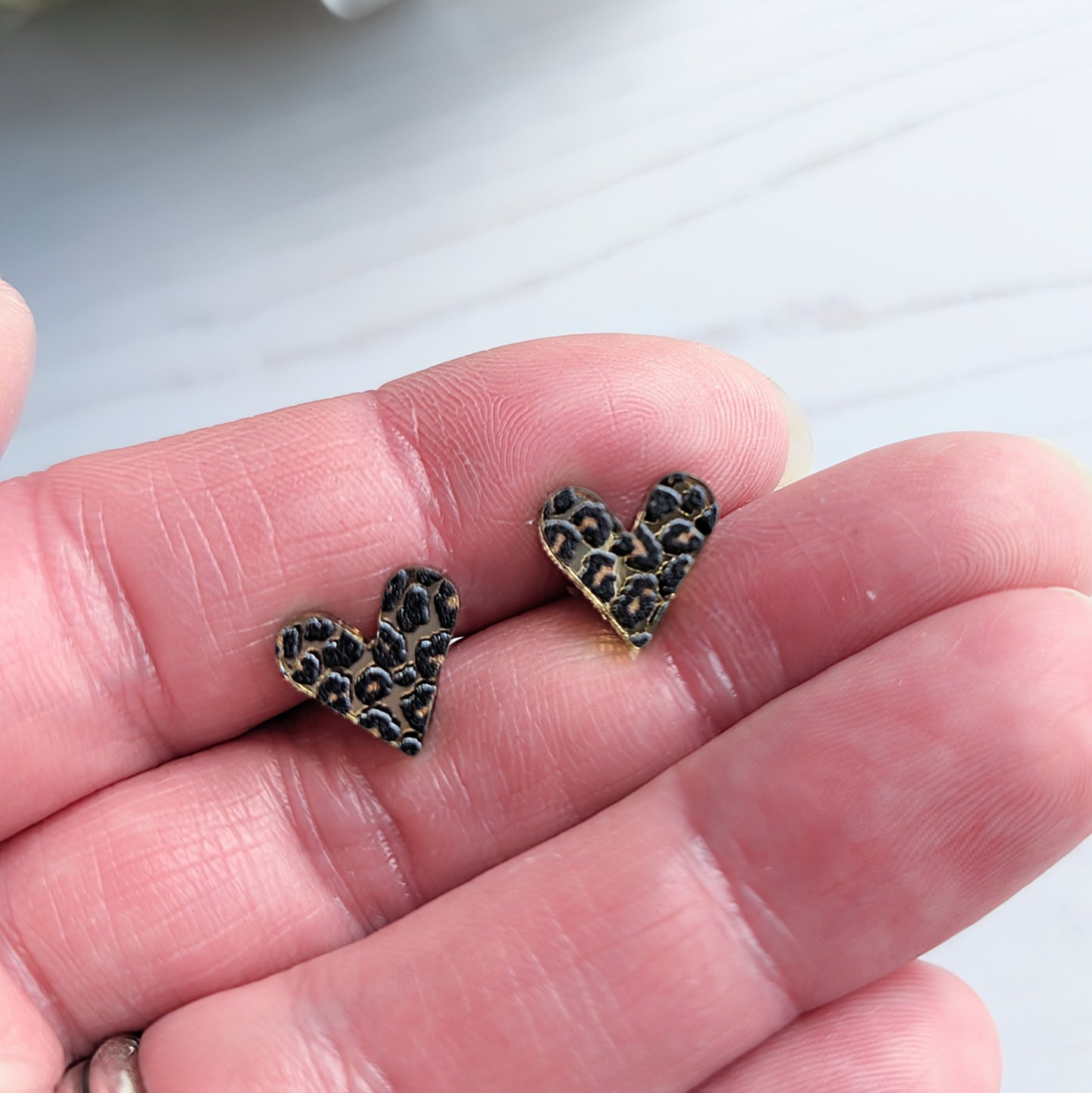Mini Heart Studs