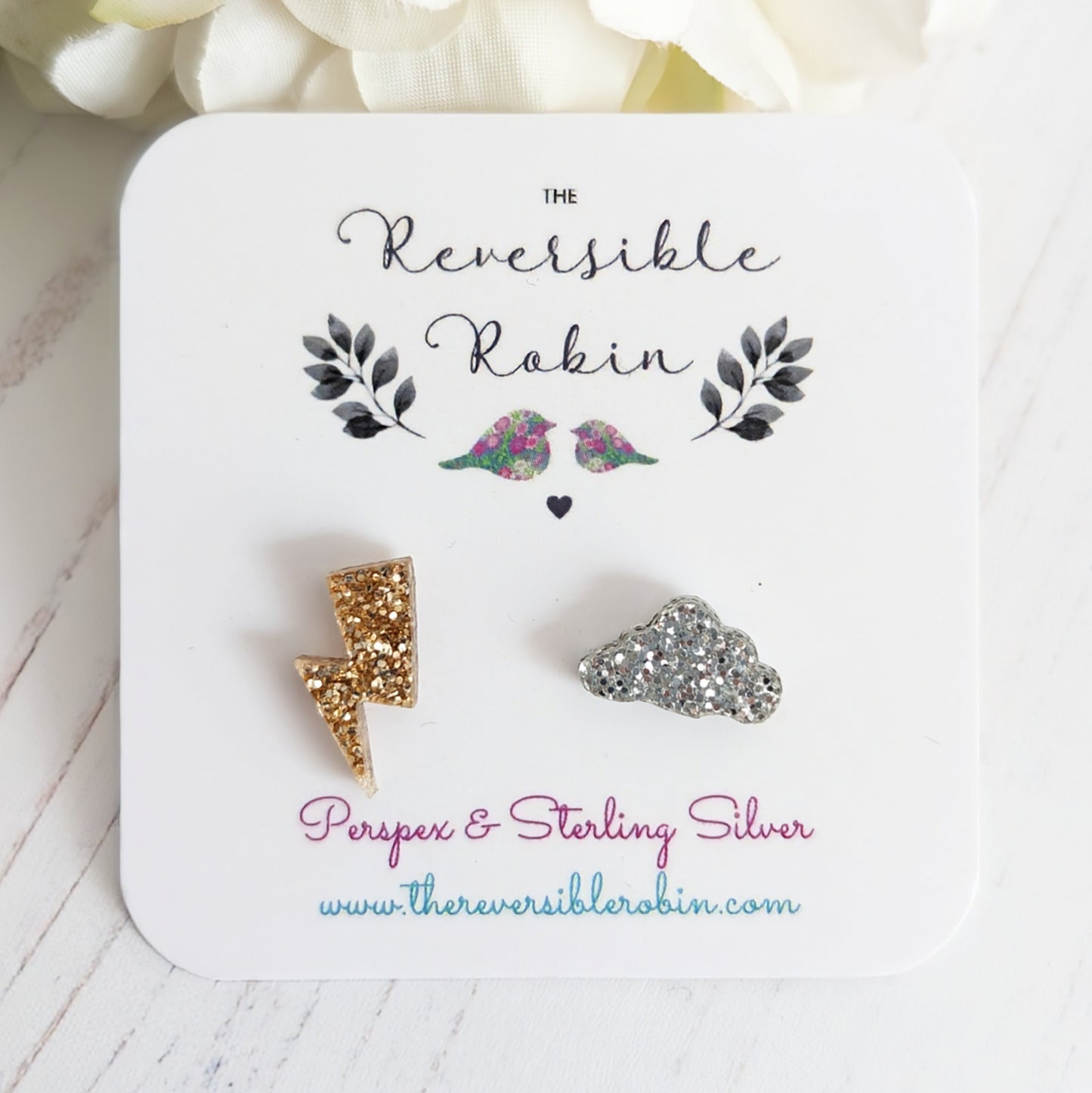 Cloud and Lighting Weather Studs