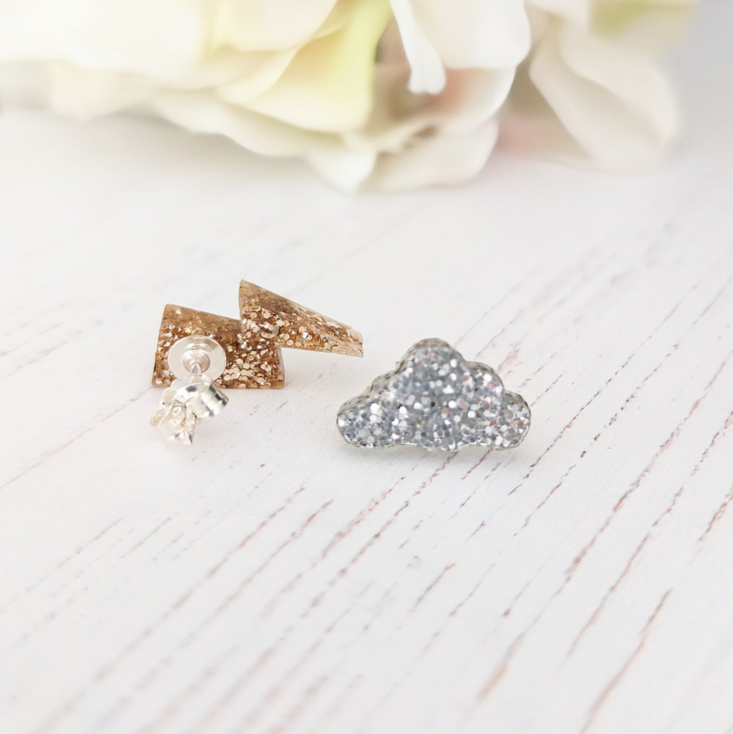 Cloud and Lighting Weather Studs