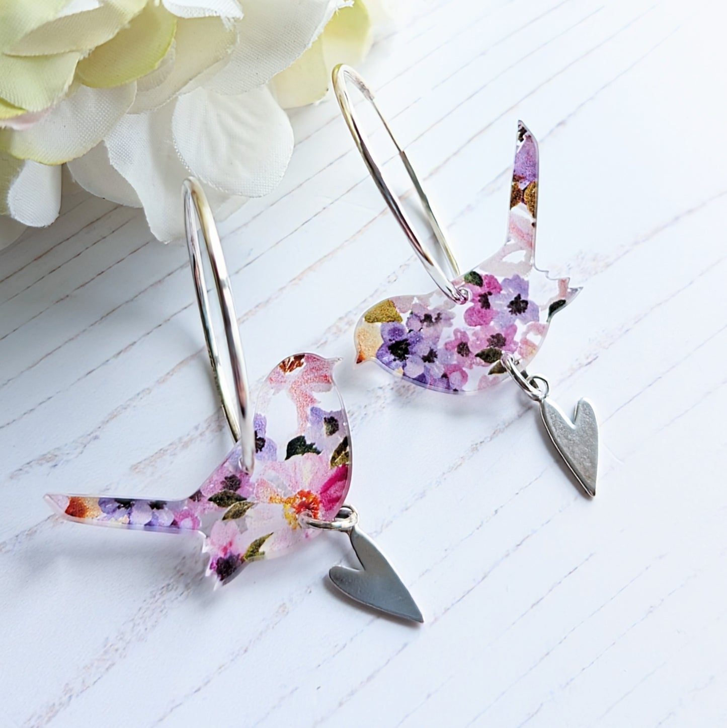 Wren Statement Hoop Earrings