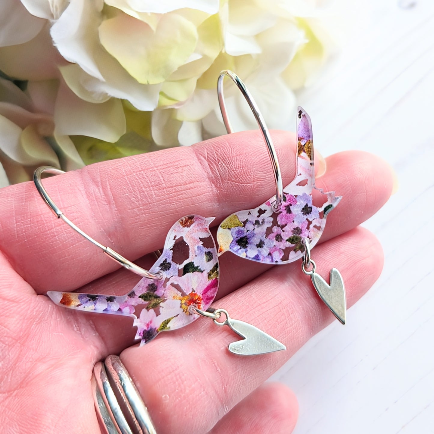 Wren Statement Hoop Earrings