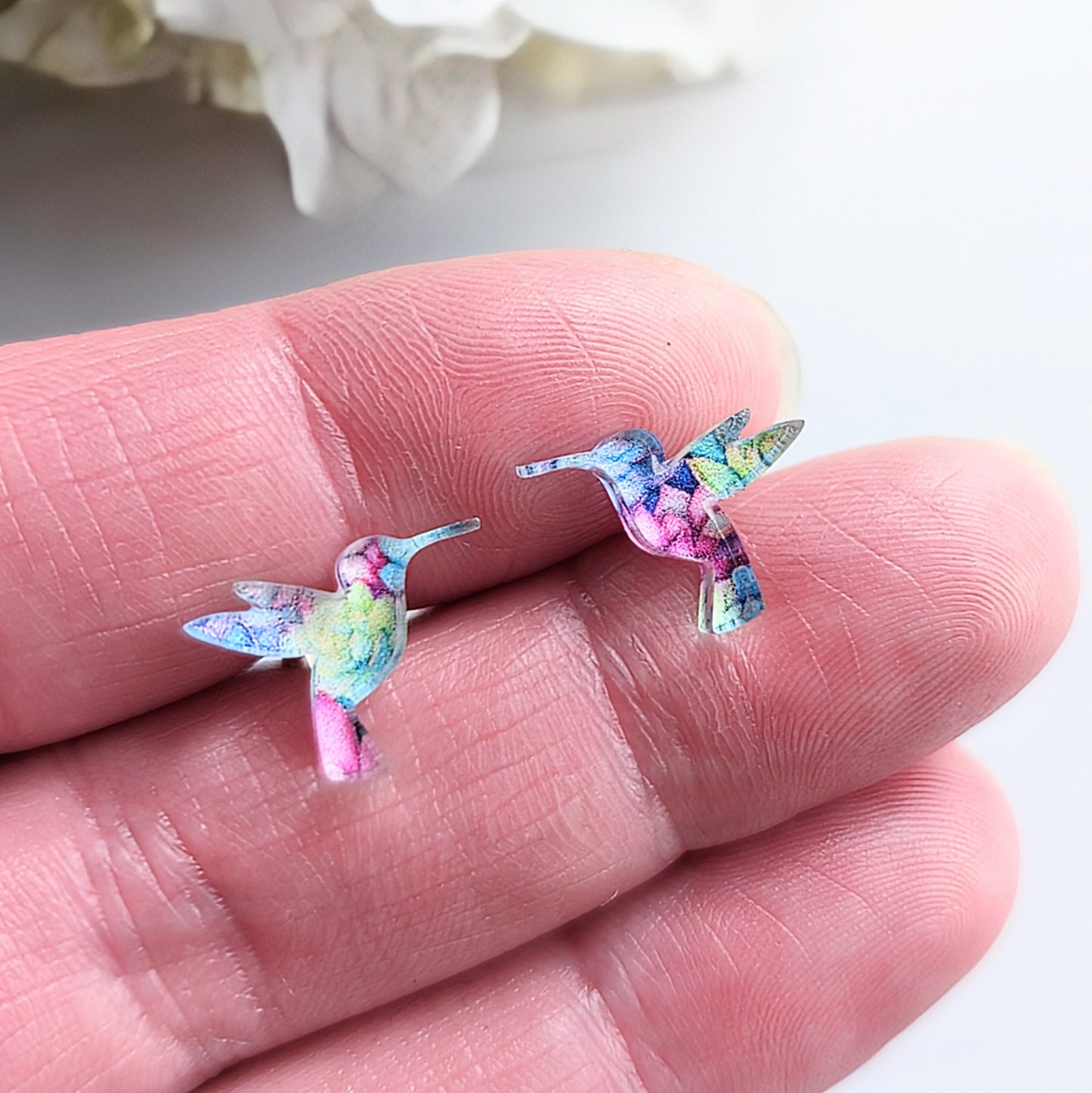 Hummingbird Studs