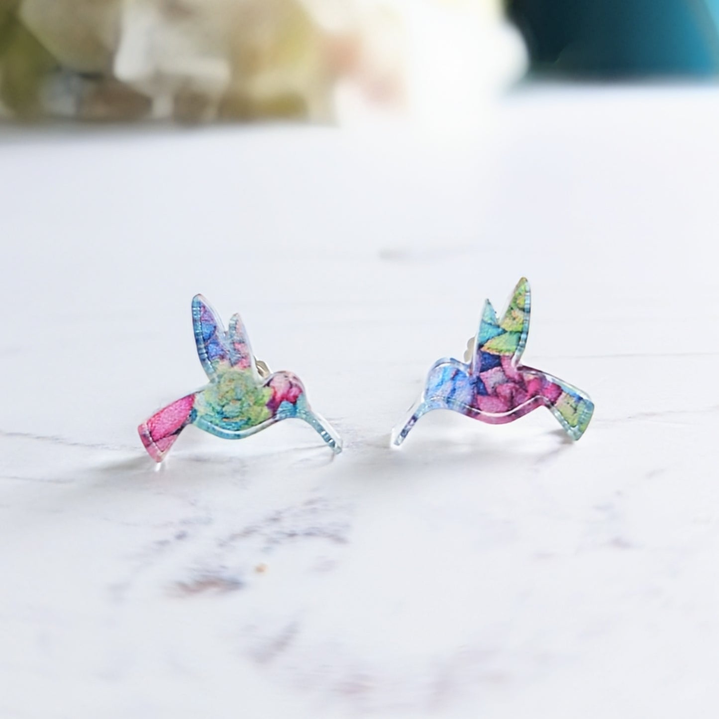 Hummingbird Studs