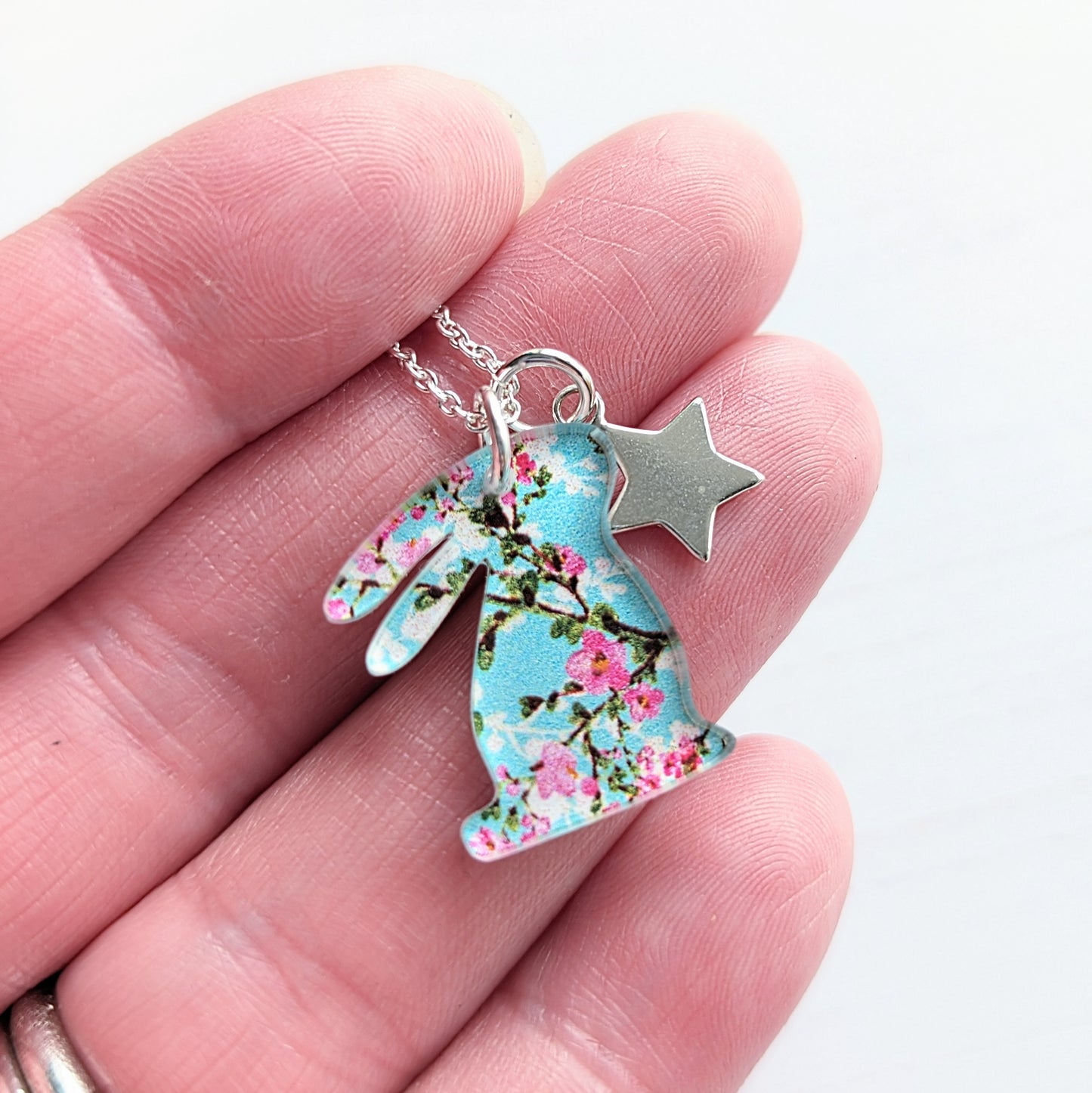 Lop Bunny & Star Pendant