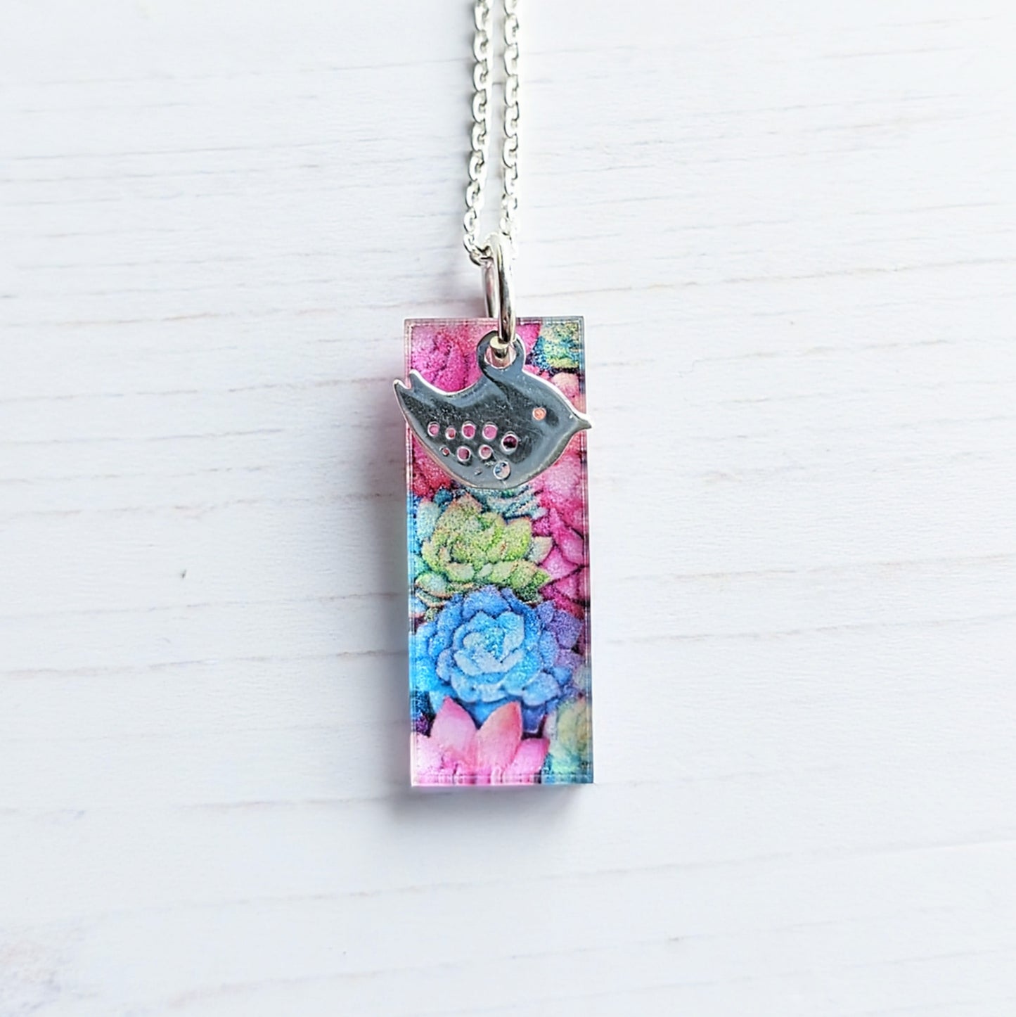 Ingot and Bird Pendant