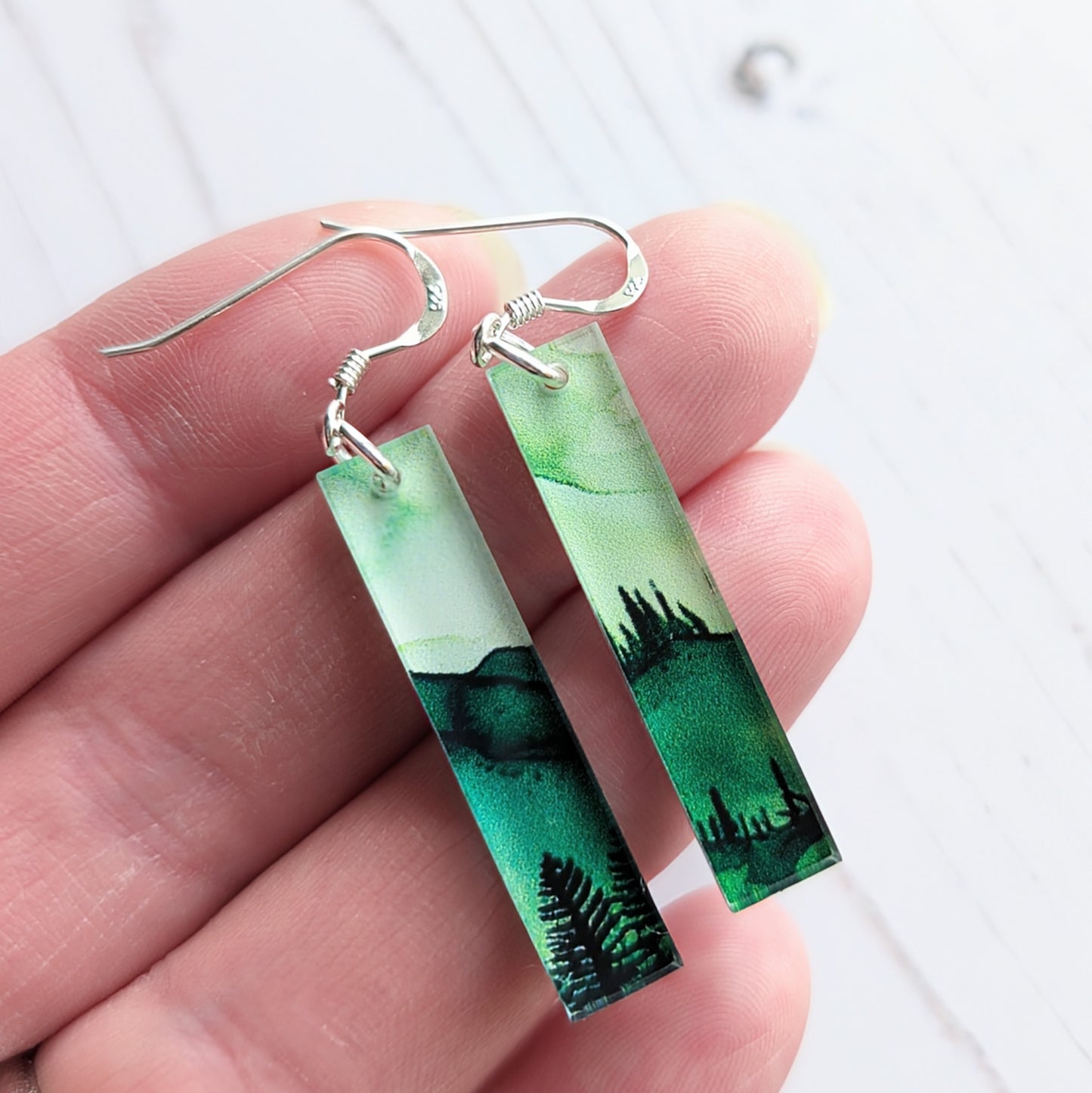 Countryside drop earrings