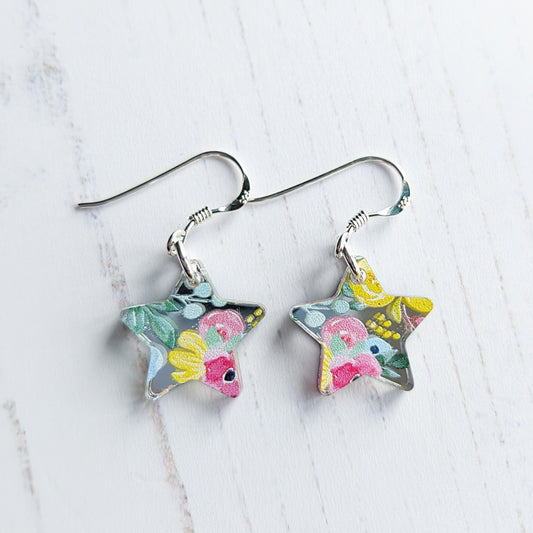 Star Drop Earrings