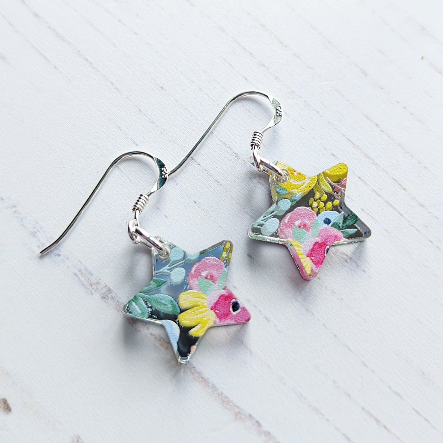 Star Drop Earrings