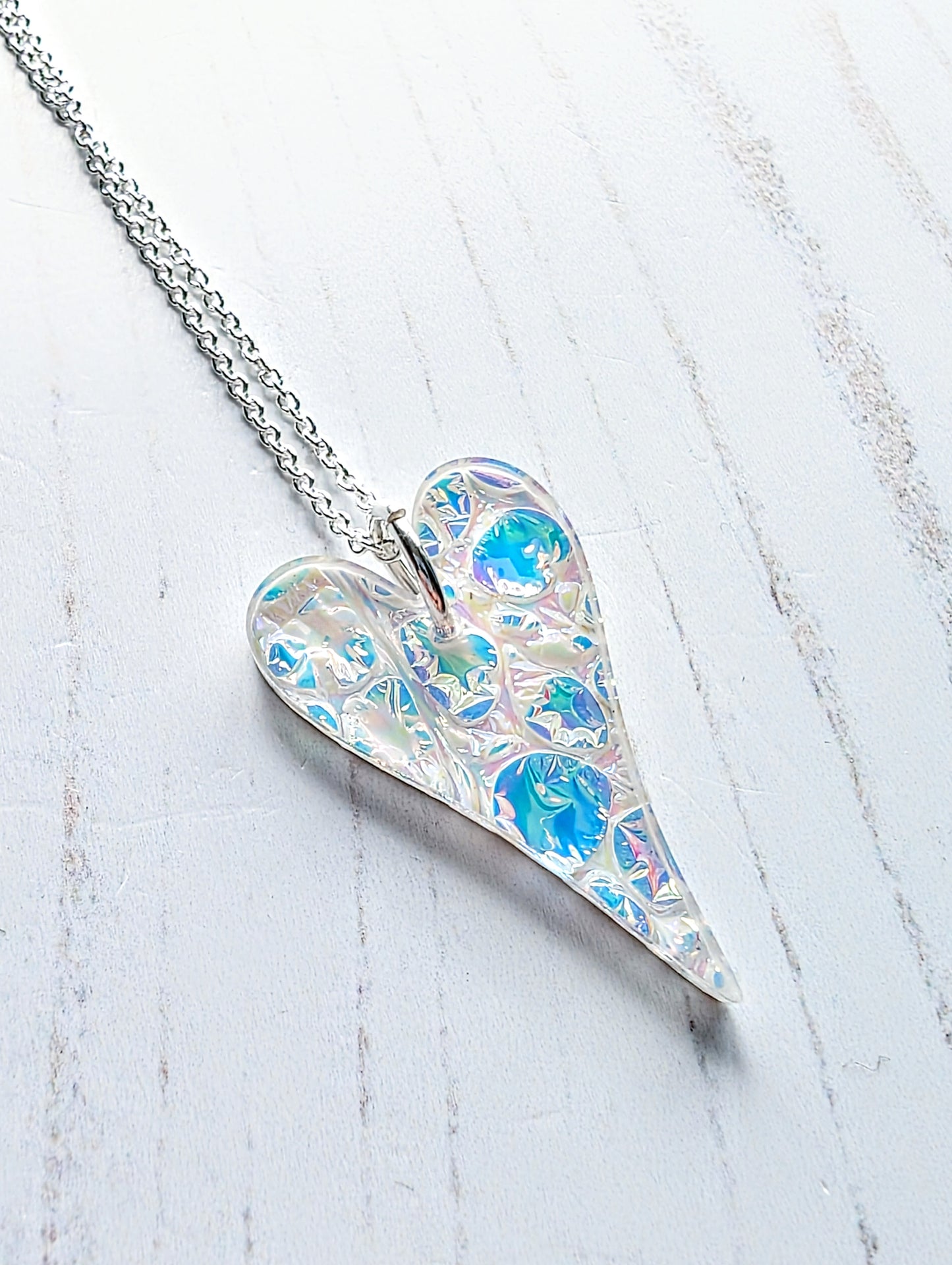 Dichrolam Heart Pendant