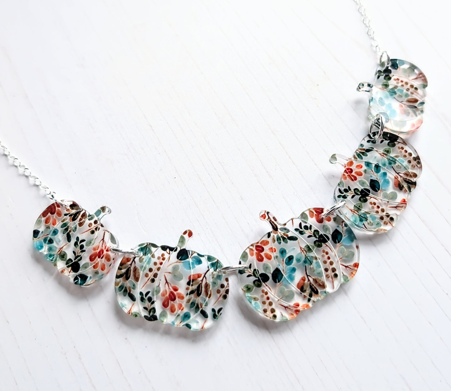 Pumpkin Statement Necklace