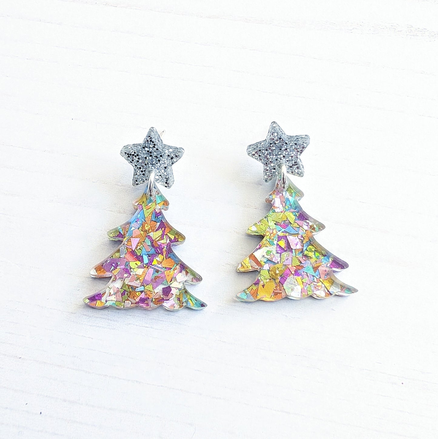 Christmas Tree Drop Studs
