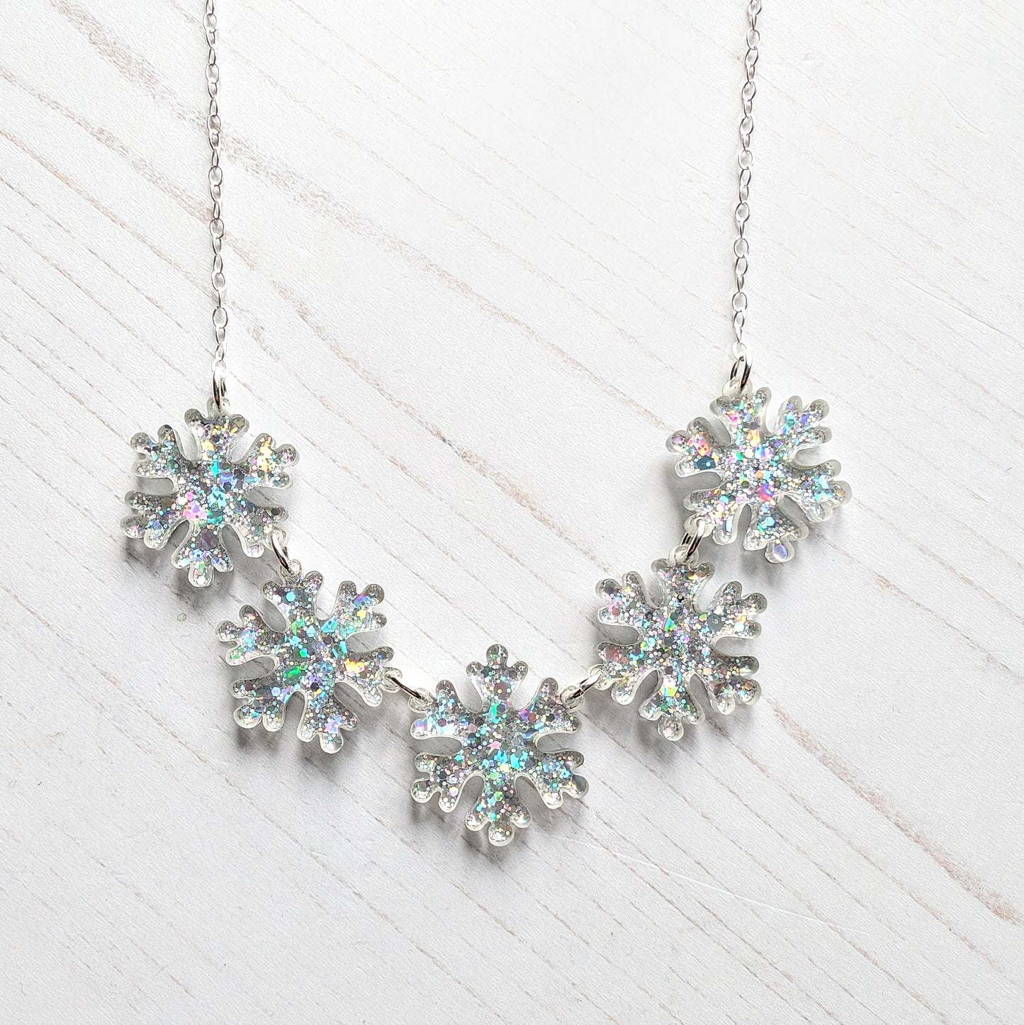 Snowflake Statement Necklace