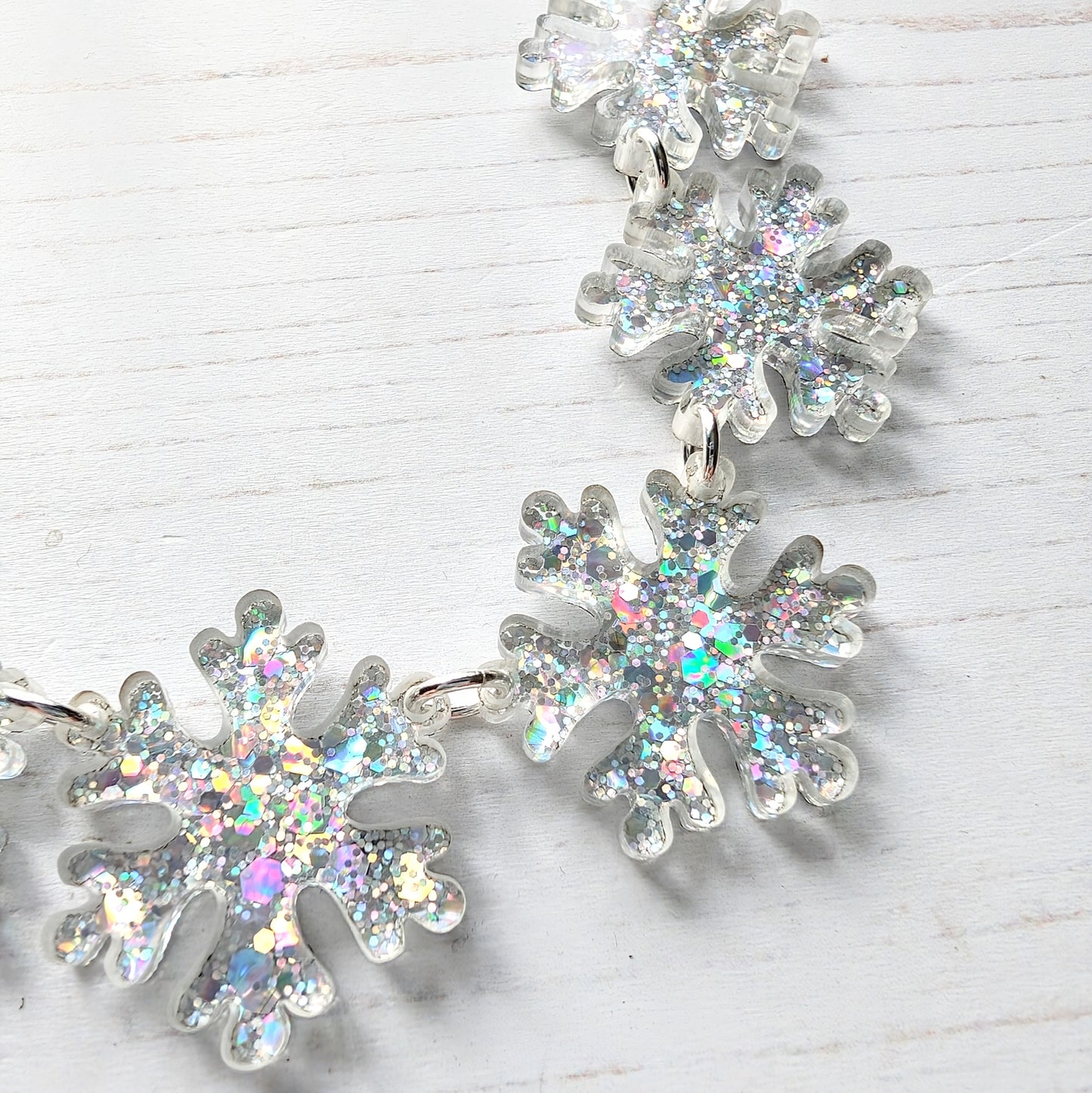 Snowflake Statement Necklace