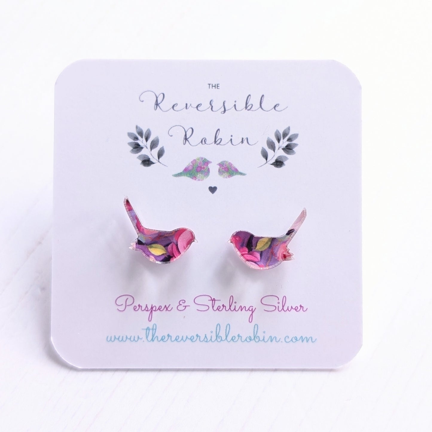 One of a kind wren studs