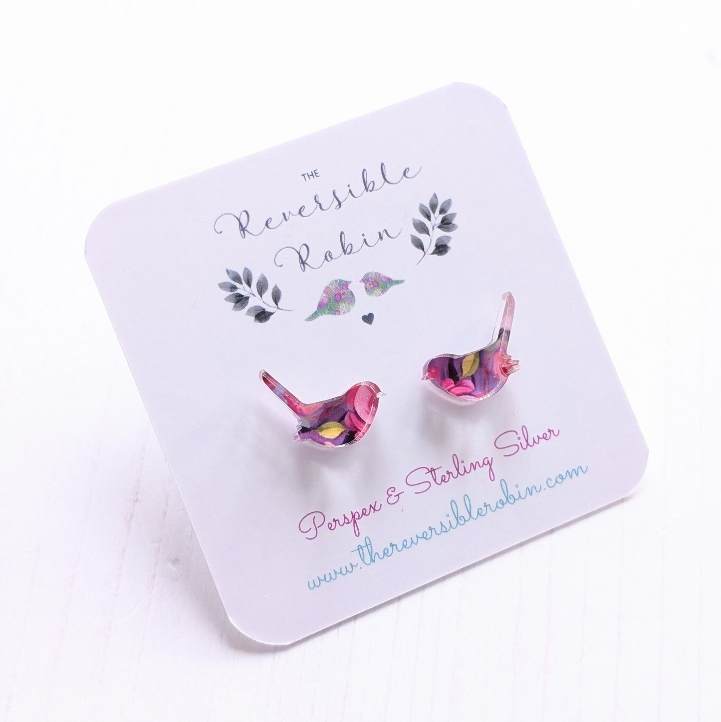 One of a kind wren studs