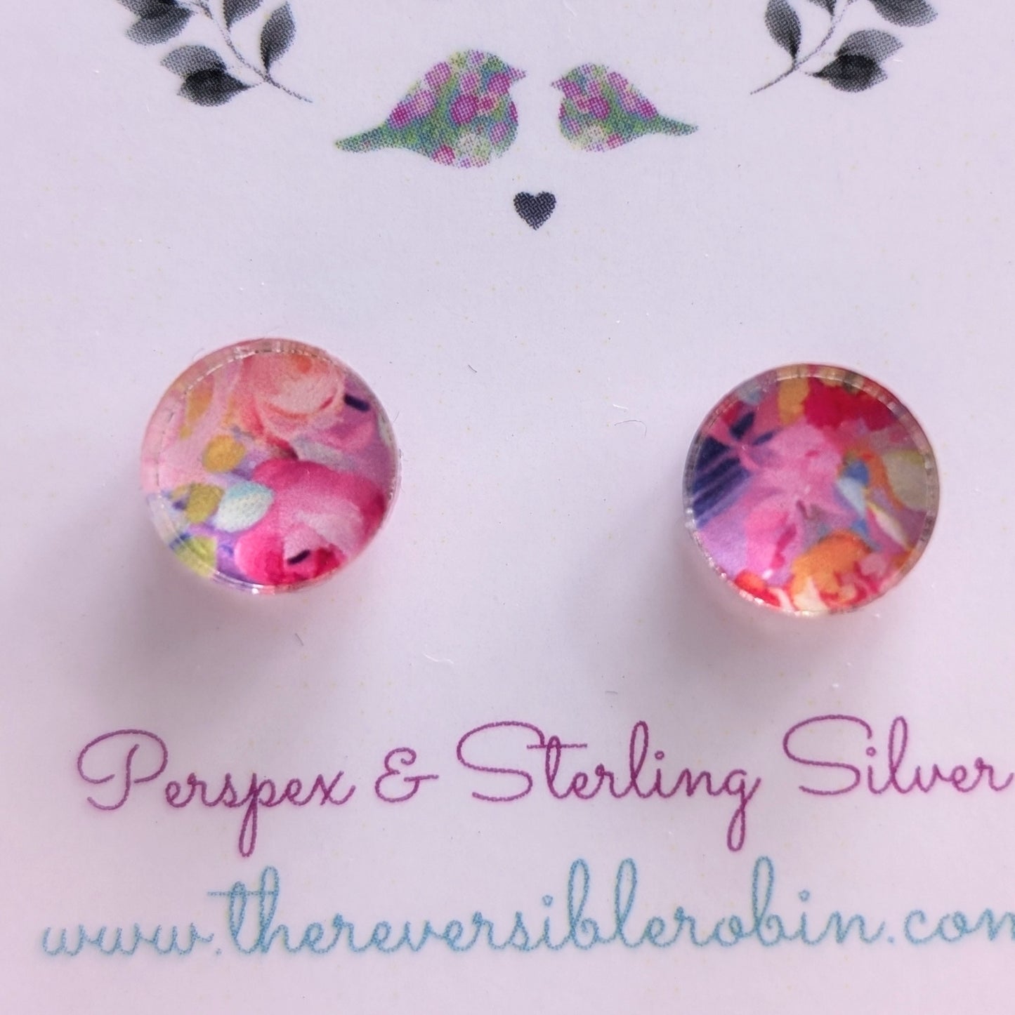 One of a Kind Circle Studs
