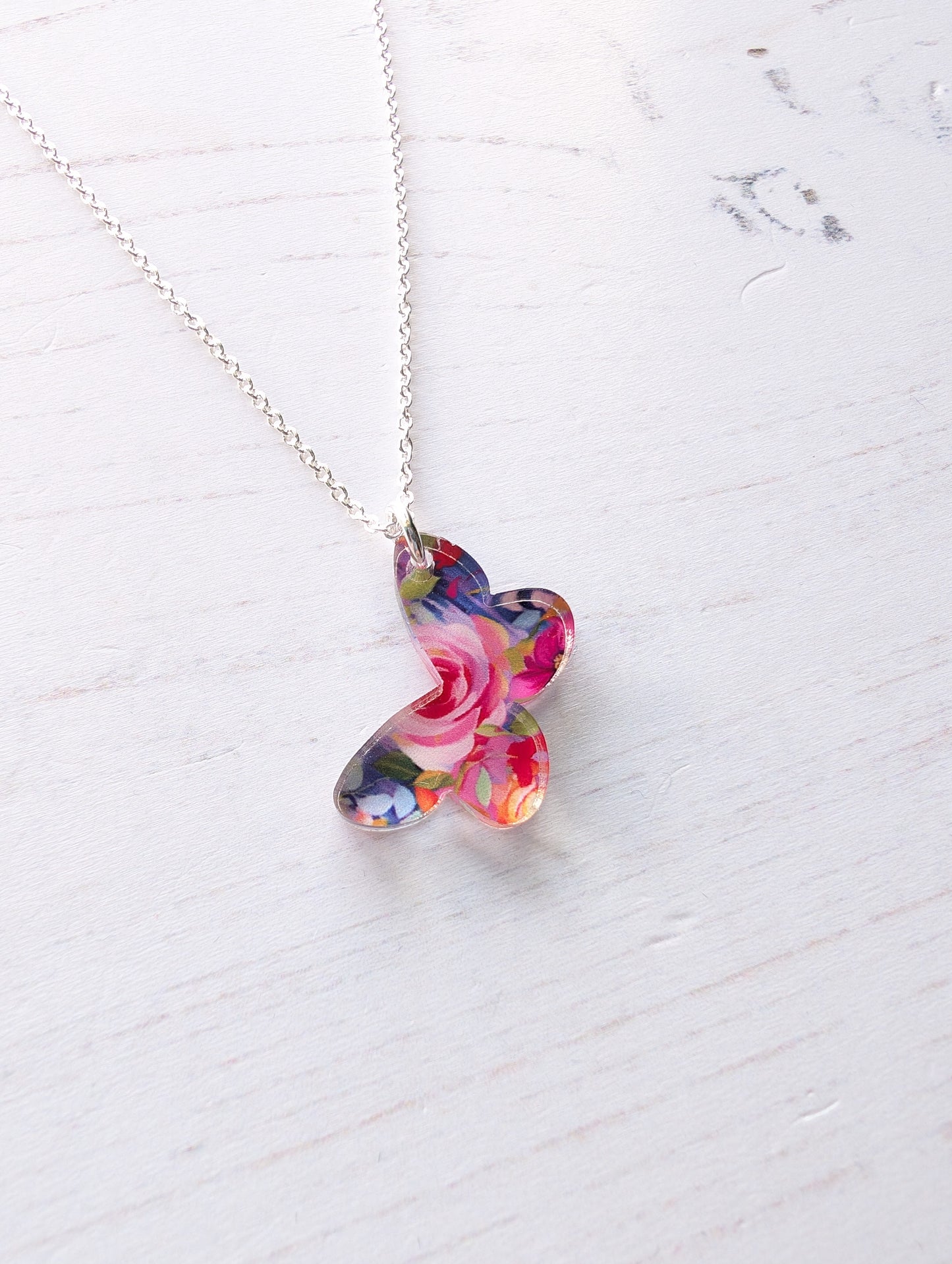 One of a kind butterfly pendant