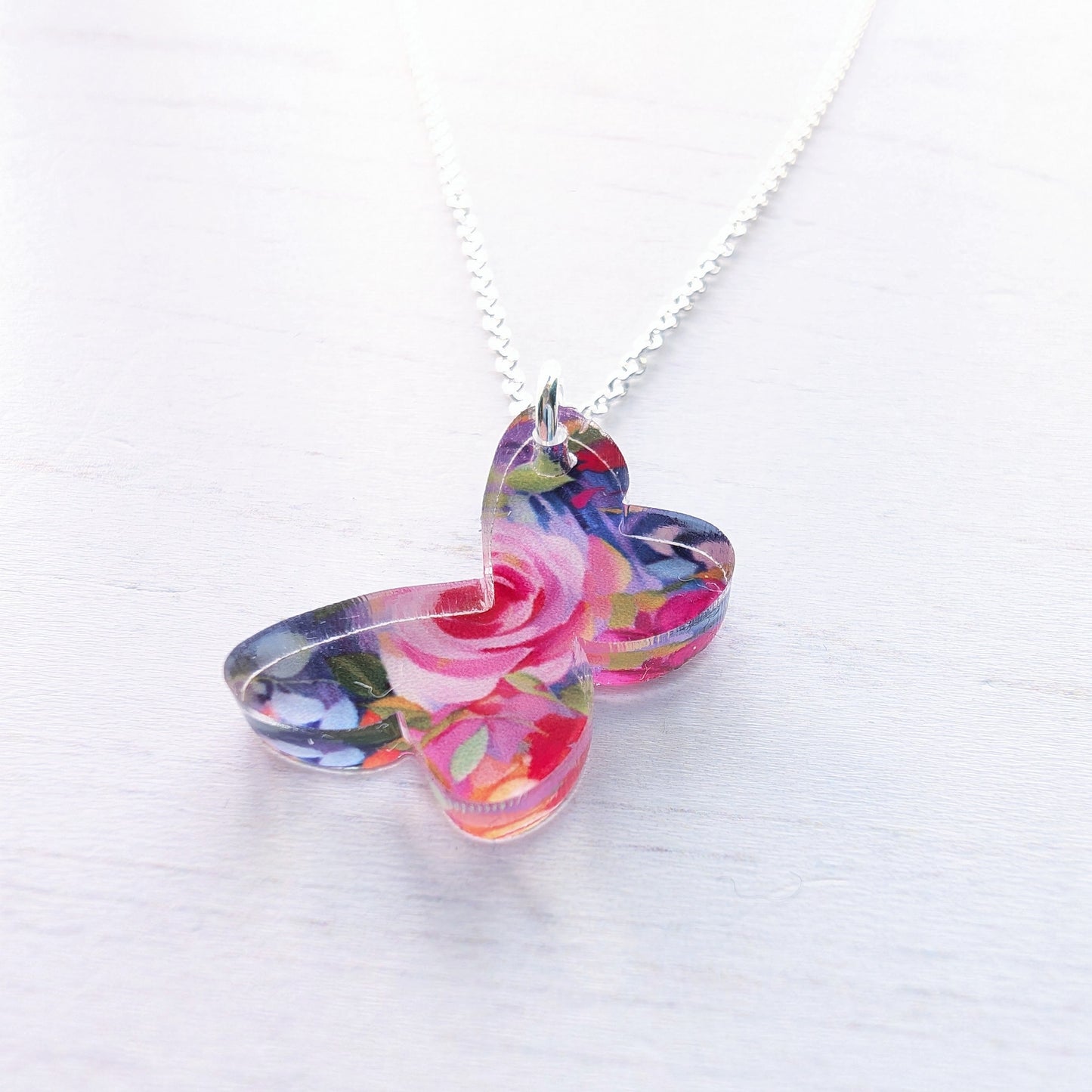 One of a kind butterfly pendant
