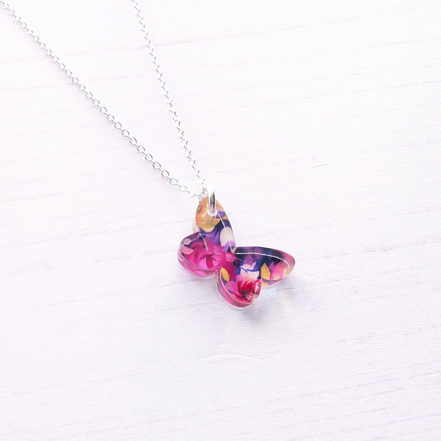 One of a kind Mini butterfly pendant