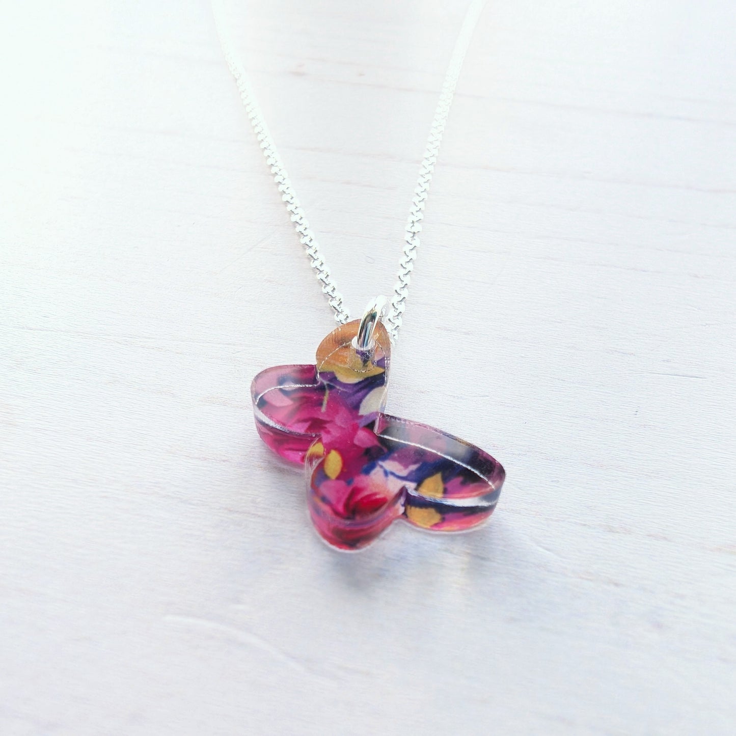 One of a kind Mini butterfly pendant