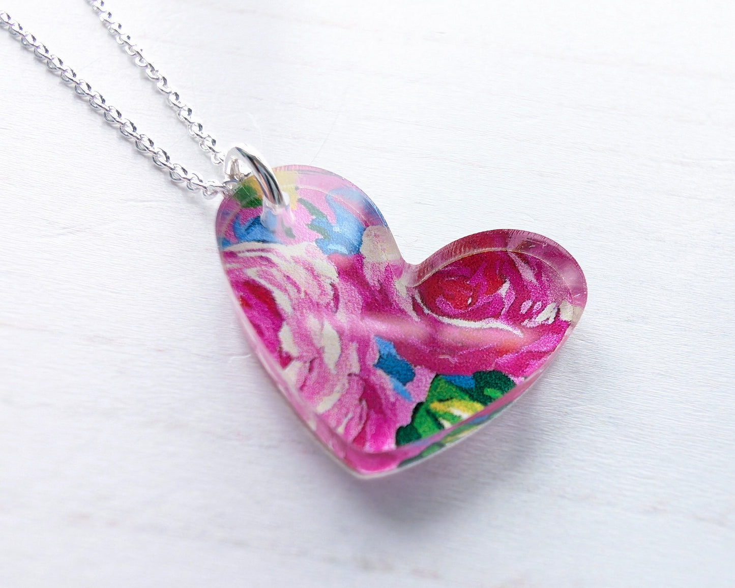 Puffy Heart - Roses Print