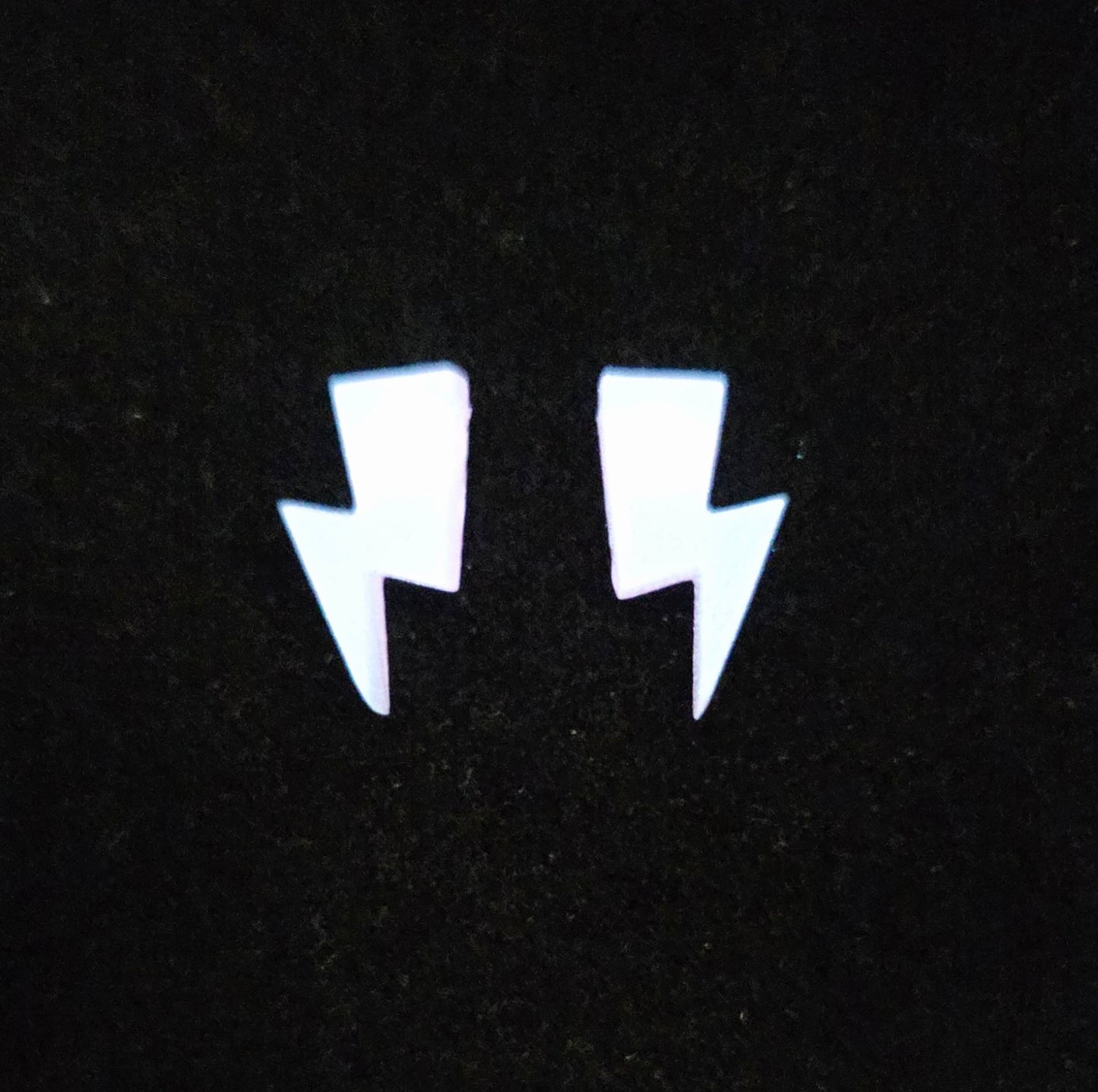 Lightning Bolt Glow in the dark studs
