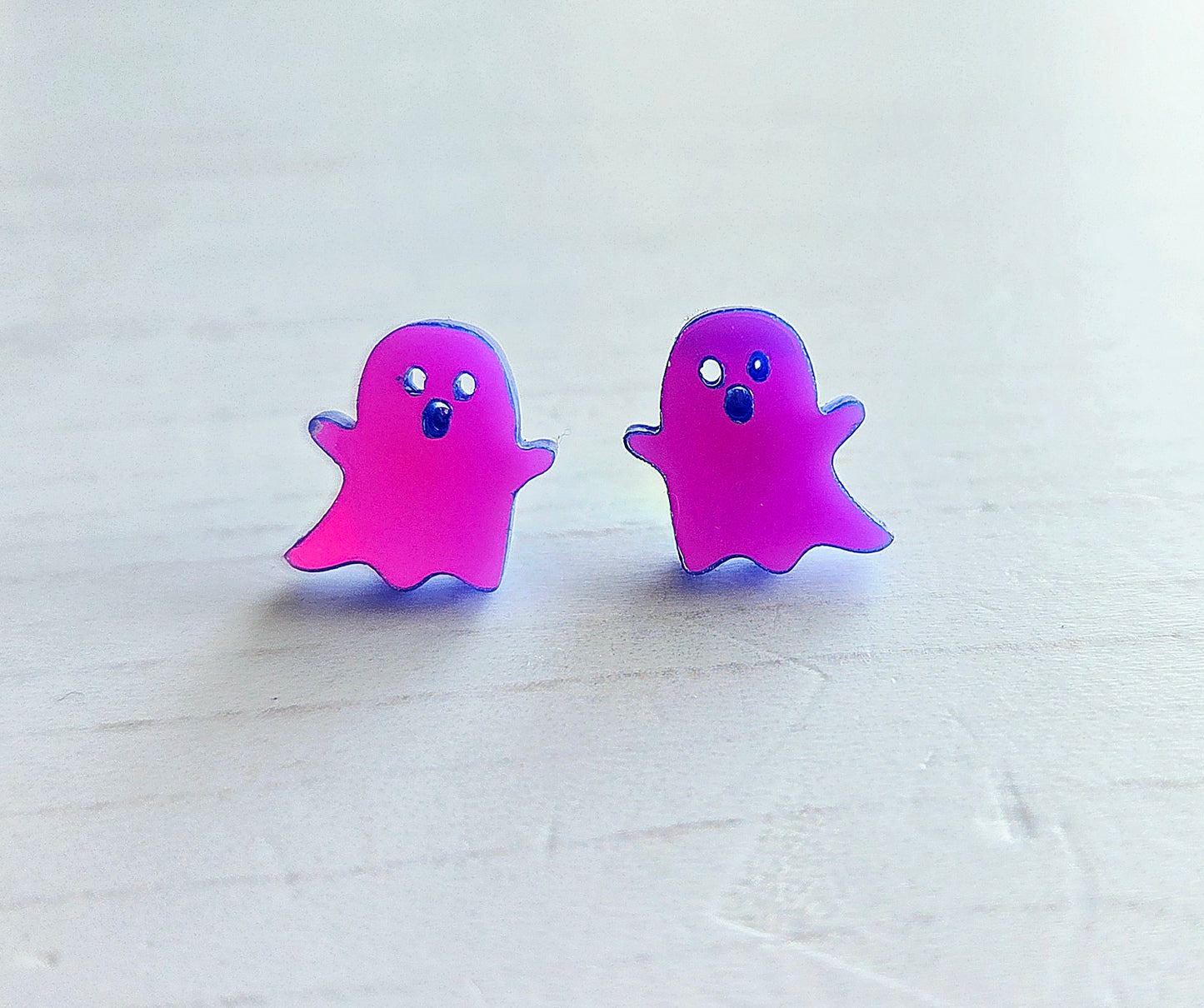 Ghost Studs, Iridescent