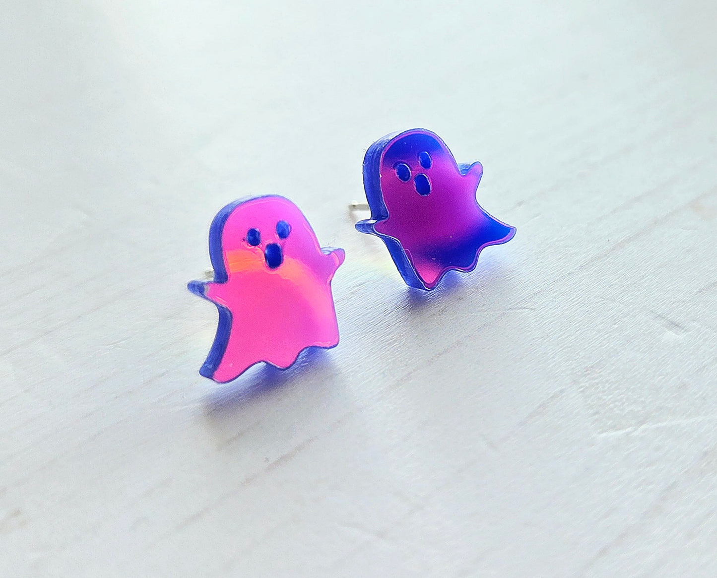 Ghost Studs, Iridescent