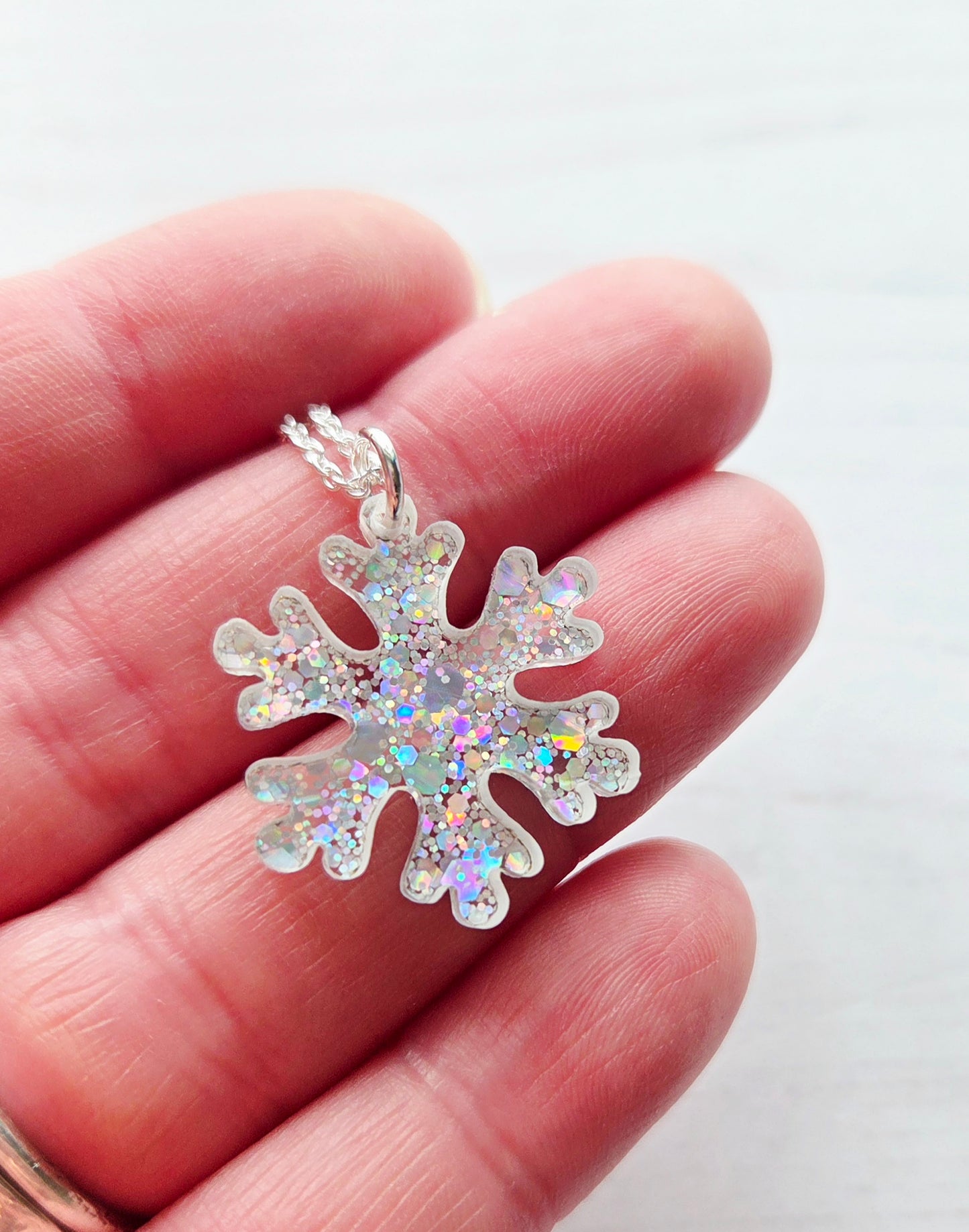 Snowflake pendant