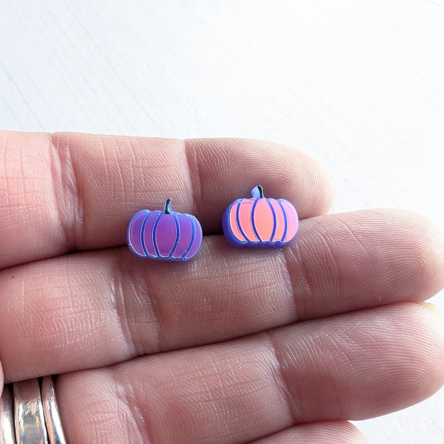 Pumpkin Studs Limited Edition Twilight Iridescent