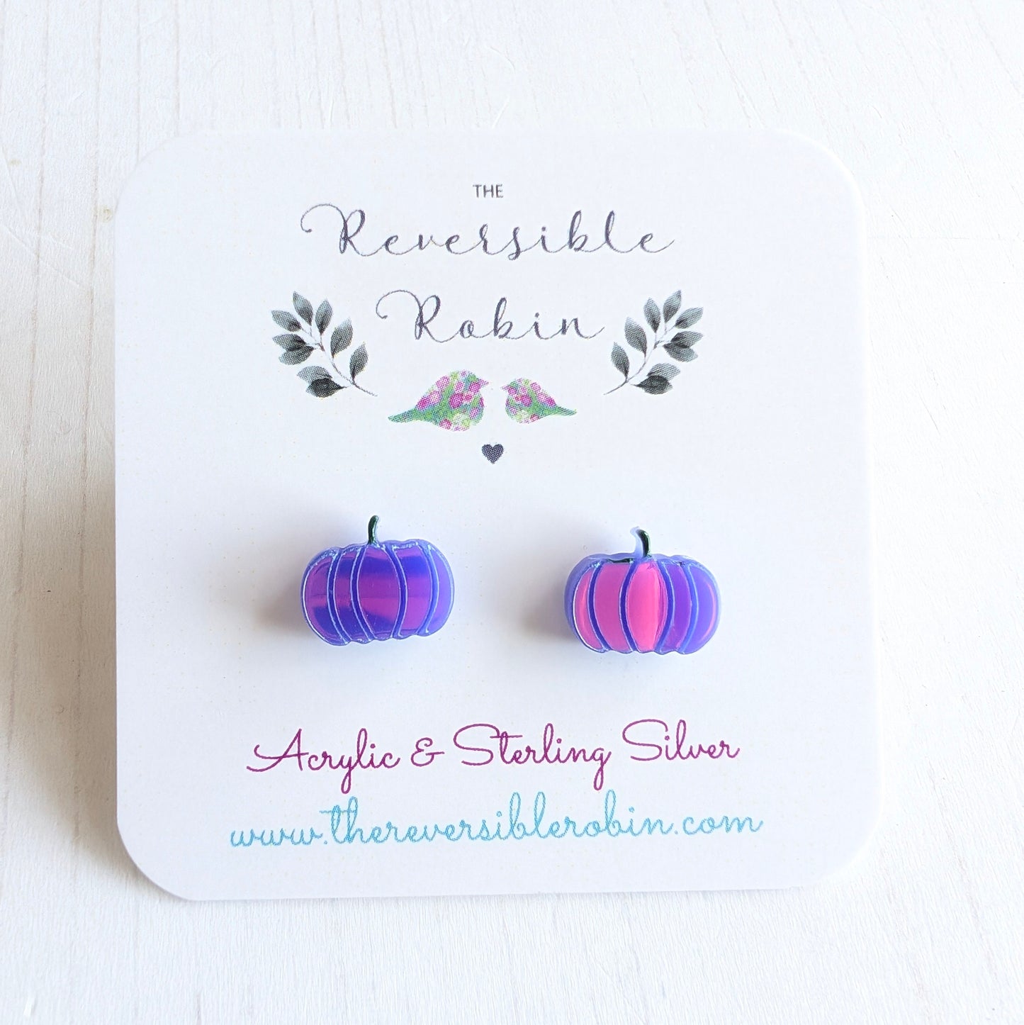 Pumpkin Studs Limited Edition Twilight Iridescent