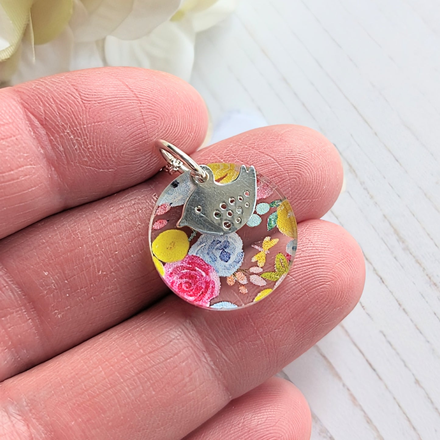 Circle Bird Pendant