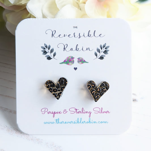 Mini Heart Studs