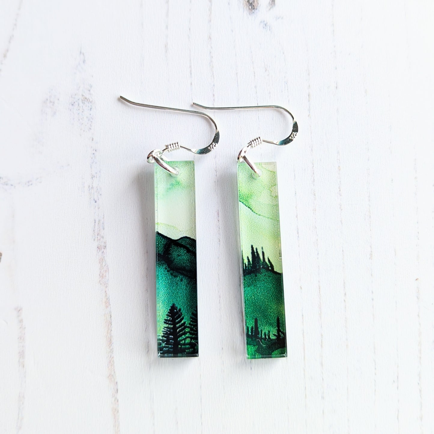 Countryside drop earrings