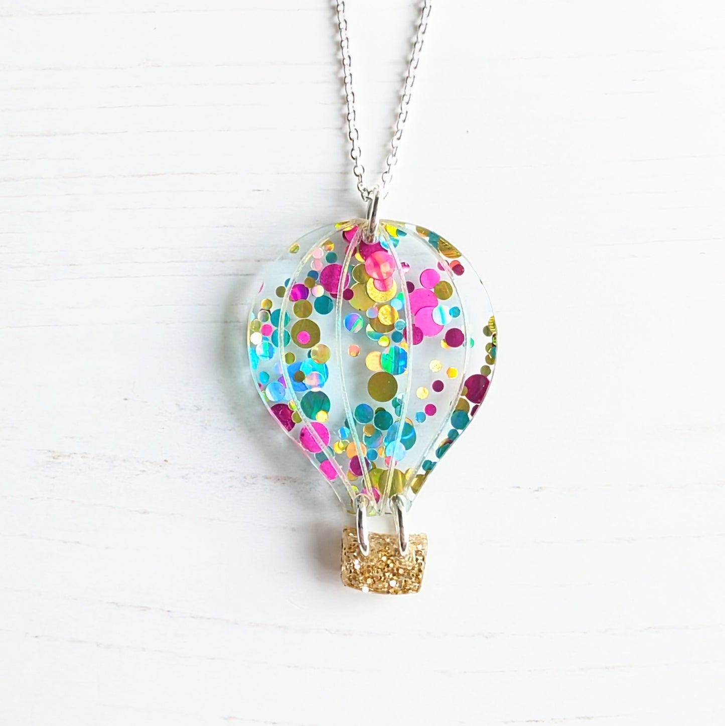 Hot Air Balloon Pendant