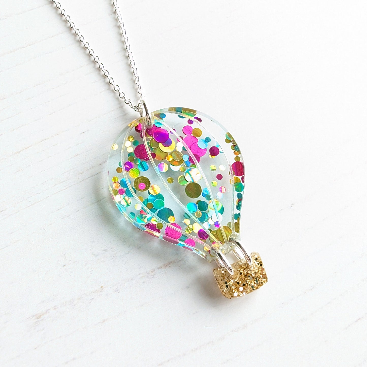 Hot Air Balloon Pendant