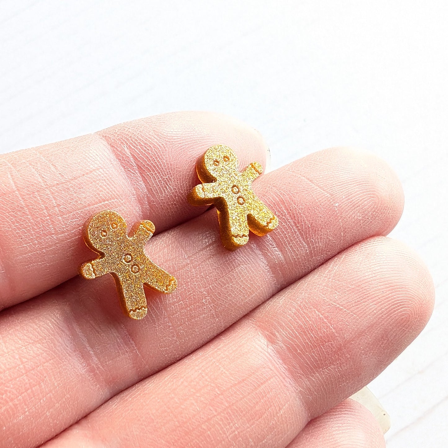 Gingerbread man Studs