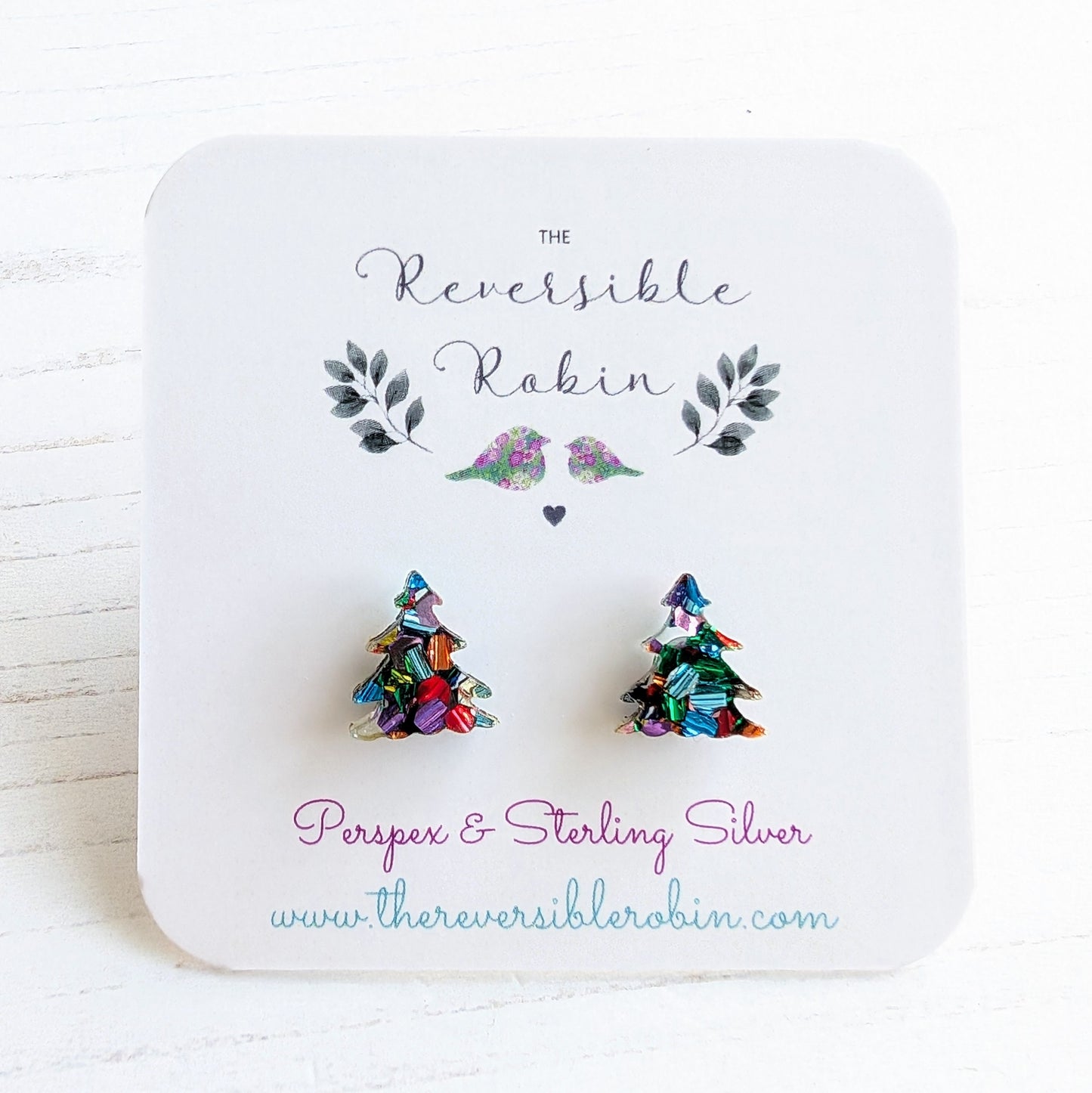 Christmas Tree Studs Christmas Confetti