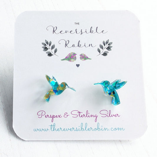 Hummingbird Studs