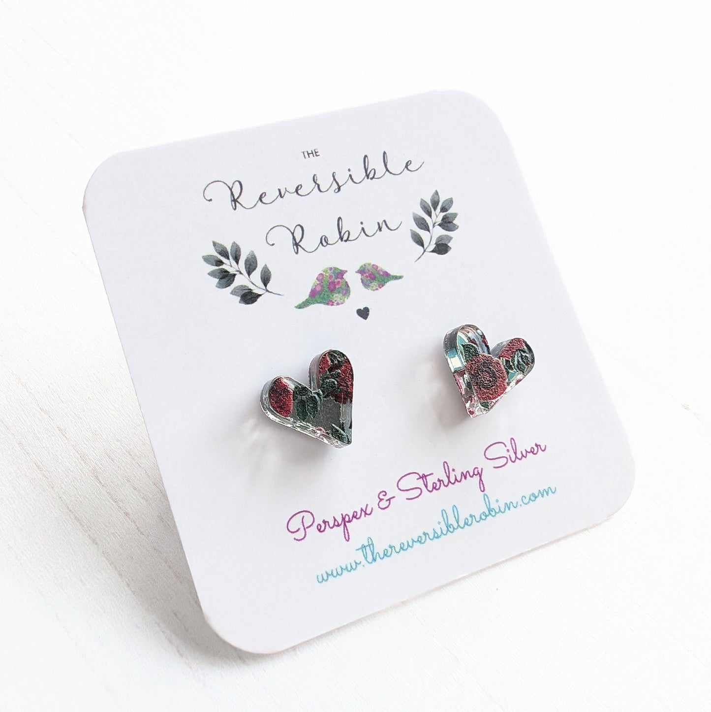 Heart Studs