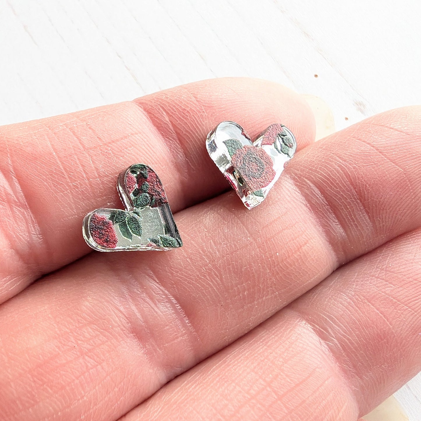 Heart Studs