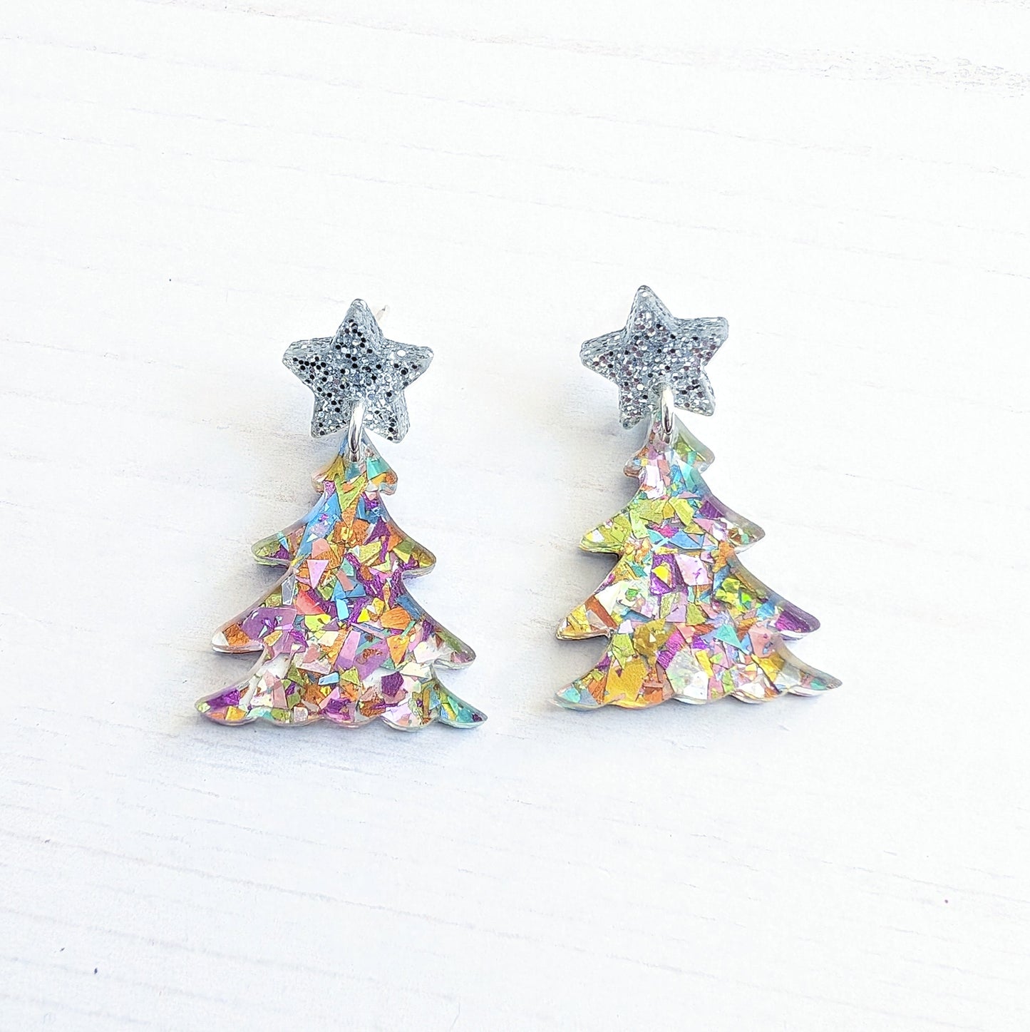 Christmas Tree Drop Studs