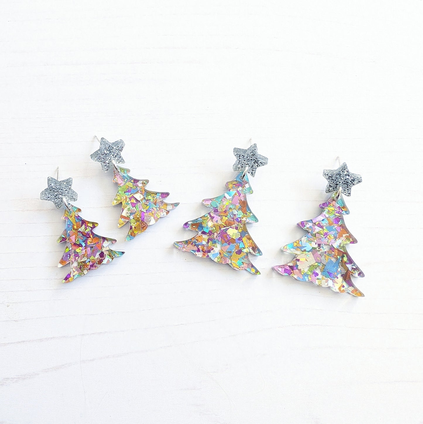 Christmas Tree Drop Studs