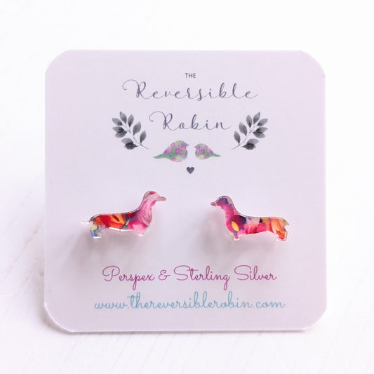 One of a Kind Sausage dog studs